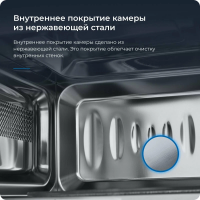 Встраиваемая микроволновая печь ZUGEL ZMO201W, белый