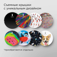 Умный робот-пылесос REDMOND RV-R630S WiFi, черный