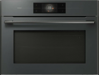 Компактный духовой шкаф с паром и СВЧ Asko OCSM8478GG, серый