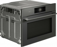 Компактный духовой шкаф с паром и СВЧ Asko OCSM8478GG, серый