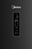 Холодильник Midea MDRB470MIE22OM, черный