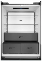 Холодильник Midea MDRM706BIE70, графитовый