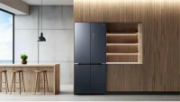 Холодильник Midea MDRM706BIE70, графитовый
