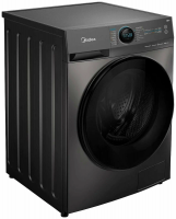 Стиральная машина с сушкой Midea MF200D80WBS/S-RU, титановый/серый