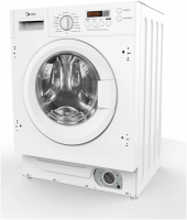 Стиральная машина встраиваемая Midea MFGLW80B/W, белый