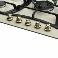 Варочная поверхность газовая Kuppersberg FS 910 C Bronze, бежевый/бронза/эмаль