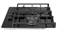Газовая варочная панель Midea MG449TGB, черный