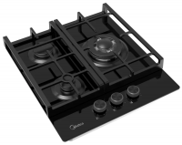 Газовая варочная панель Midea MG449TGB, черный