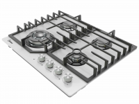 Газовая варочная панель Midea MG645TGW, белый