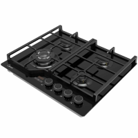 Газовая варочная панель Midea MG697TTGB, черный