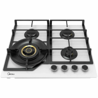 Газовая варочная панель Midea MG697VGW, белый