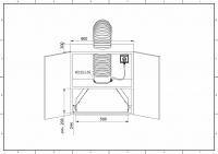Встраиваемая вытяжка Zugel ZHI523W, белый