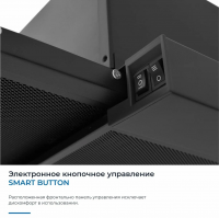 Встраиваемая вытяжка Zugel ZHT651GB, черный