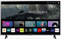 Телевизор LED LG 43UR78006LK.ARUG, Smart TV, черный