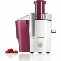 Соковыжималка Bosch MES25C0, розовый/белый