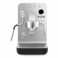 Кофеварка рожковая Smeg EMC02BLMEU, черный/серебристый