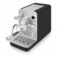 Кофеварка рожковая Smeg EMC02BLMEU, черный/серебристый