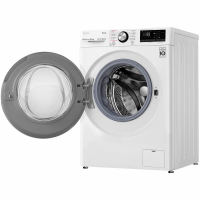 Стиральная машина с паром LG TW4V9RW9W, белый/черный