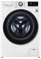 Стиральная машина с паром LG TW4V9RW9W, белый/черный