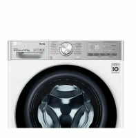 Стиральная машина с паром LG TW4V9RW9W, белый/черный