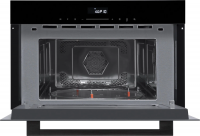 Встраиваемая микроволновая печь Weissgauff BMWO-341 DB Black Edition, черный