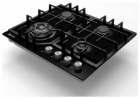 Газовая варочная панель Midea MG643TGB, черный