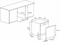 Посудомоечная машина встраиваемая Beko BDIN16520