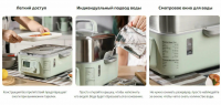 Пароварка Buydeem G553M мятный