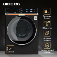 Стиральная машина HIBERG i-DDQ10-814 B