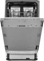 Встраиваемая посудомоечная машина Hotpoint HIS 1B69WS, 45 см, белый