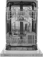 Встраиваемая посудомоечная машина Hotpoint HIS 1B69WS, 45 см, белый
