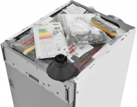 Встраиваемая посудомоечная машина Hotpoint HIS 1B69WS, 45 см, белый