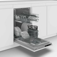 Встраиваемая посудомоечная машина Hotpoint HIS 1C56W, 45 см, белый