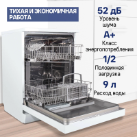 Посудомоечная машина Maunfeld MWF12I, белый