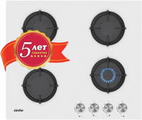 Газовая варочная панель Simfer H60N40W416, белый