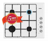 Газовая варочная панель Simfer H 60 Q 40 W 411, белый