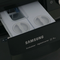 Стиральная машина Samsung WW80AG6L28BBLD, черный