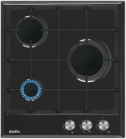 Газовая варочная поверхность Simfer H45V30B416, черный
