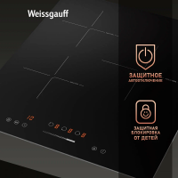 Индукционная варочная панель Weissgauff HI 430 BSC, черный