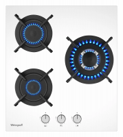 Газовая варочная панель Weissgauff HGG 451 WV, белый