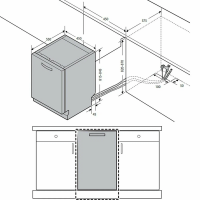 Встраиваемая посудомоечная машина SAMSUNG DW50R4050BB/WT