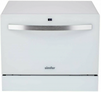 Компактная посудомоечная машина Simfer DCB6501, белый