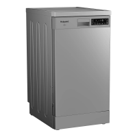 Посудомоечная машина Hotpoint HFS 2C85 DW X, серебристый
