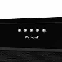 Вытяжка встраиваемая Weissgauff Alpha 45 PB BL, черный