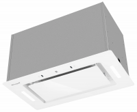 Вытяжка встраиваемая Weissgauff Aura 850 WH, белый/закаленное стекло