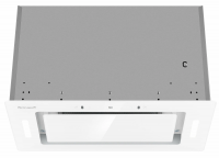 Вытяжка встраиваемая Weissgauff Aura 850 WH, белый/закаленное стекло