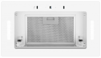 Вытяжка встраиваемая Weissgauff Aura 850 WH, белый/закаленное стекло