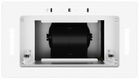 Вытяжка встраиваемая Weissgauff Aura 850 WH, белый/закаленное стекло