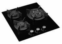 Газовая варочная панель Weissgauff HGG 451 BGh Nano Glass, черный