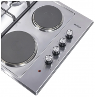 Комбинированная варочная панель Simfer H60Q22M516, нержавеющая сталь